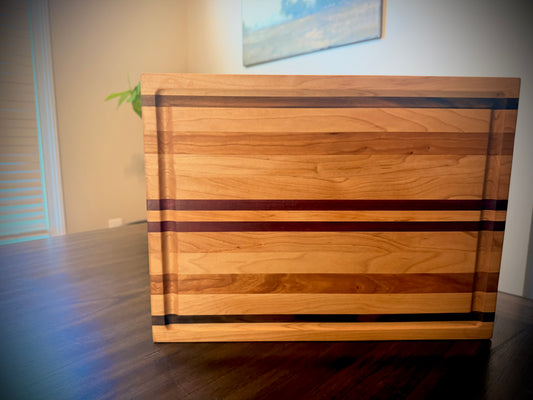 Edge Grain Cutting Board - 16”x12”x1-1/2”